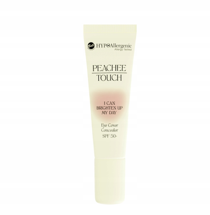BELL HYPOAllergenic Korektor pod oczy SPF 50+ Peachee Touch 02 – Idealne krycie i ochrona