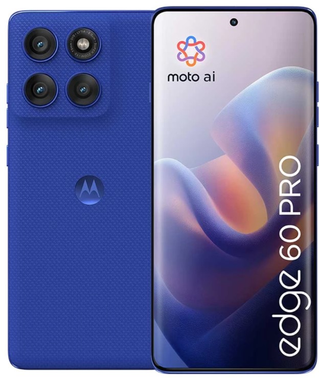 Motorola Edge 60 Pro 5G 12/512GB Dazzling Blue – Nowoczesny smartfon dla wymagających