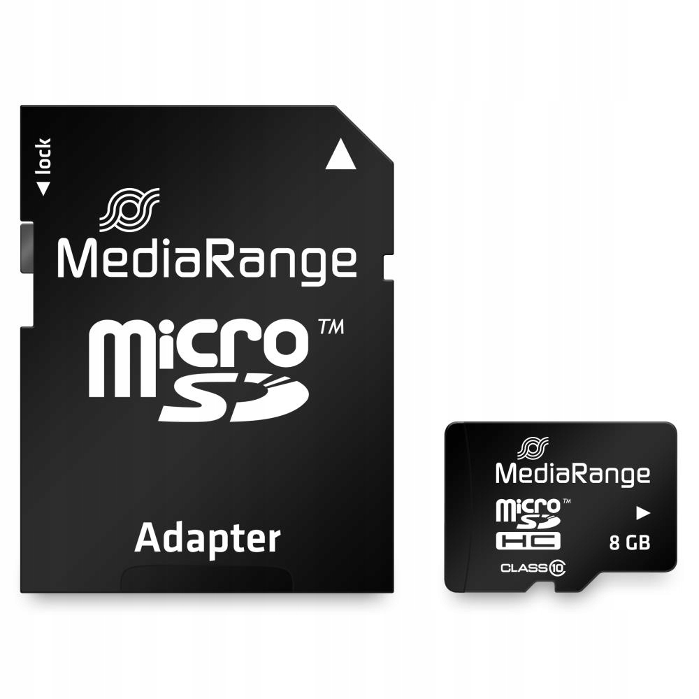 MediaRange 8GB microSDHC Klasa 10 – Wydajność i niezawodność w jednym
