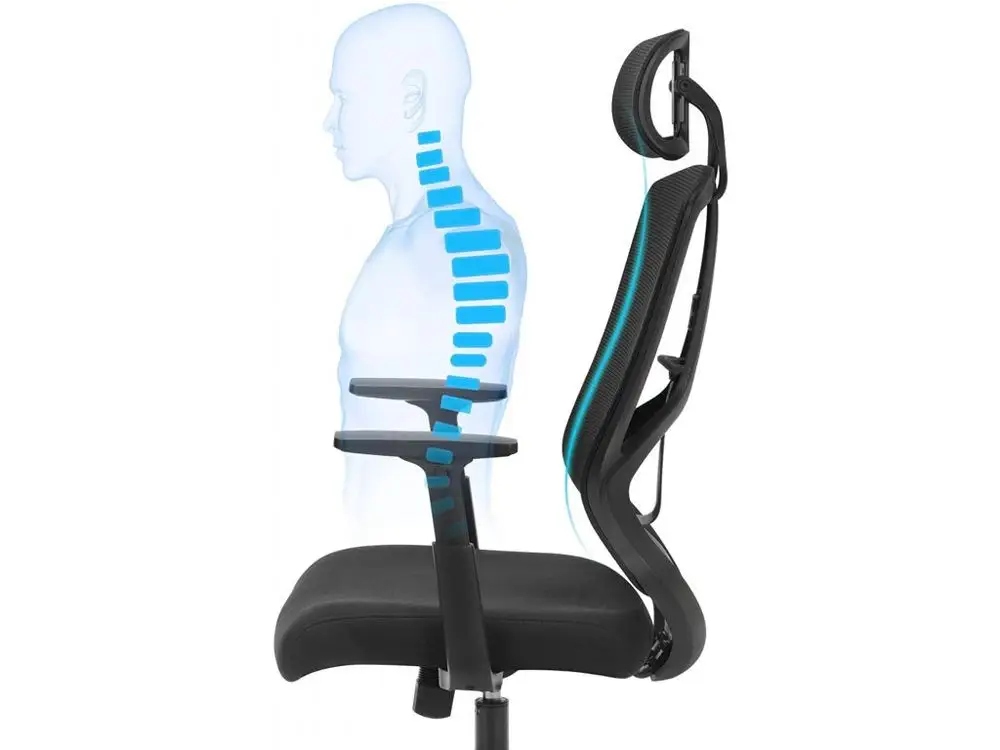 Wygodne podparcie lędźwiowe – Zdrowie i ergonomia