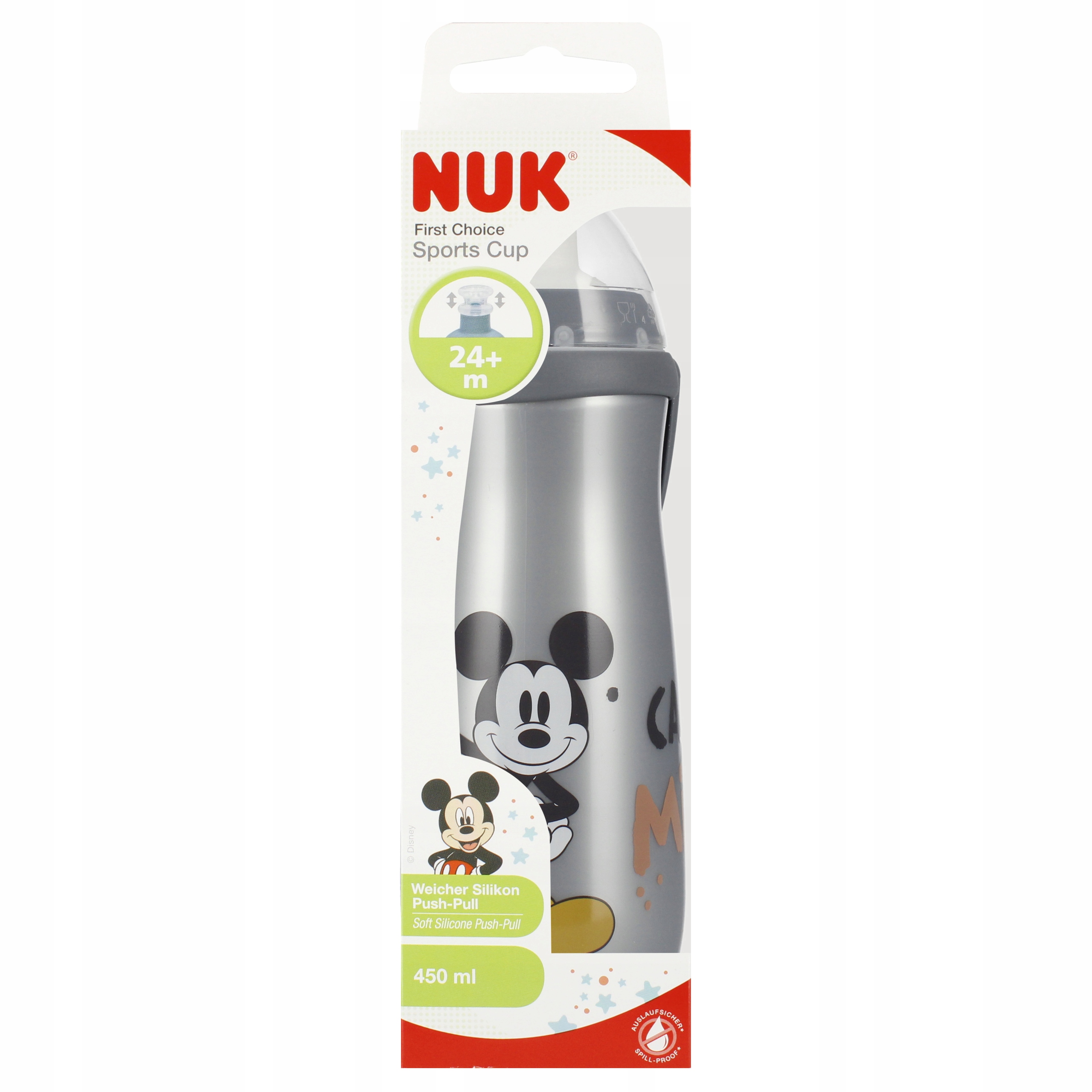 NUK Kubek 450ml Sports Cup Mickey – Idealny towarzysz dla aktywnych dzieci