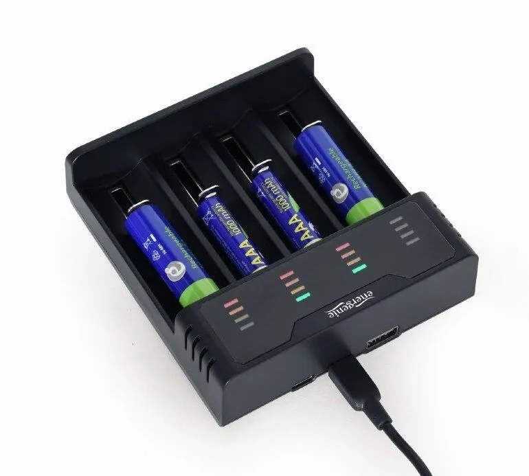 Wskaźniki LED informujące o stanie ładowania