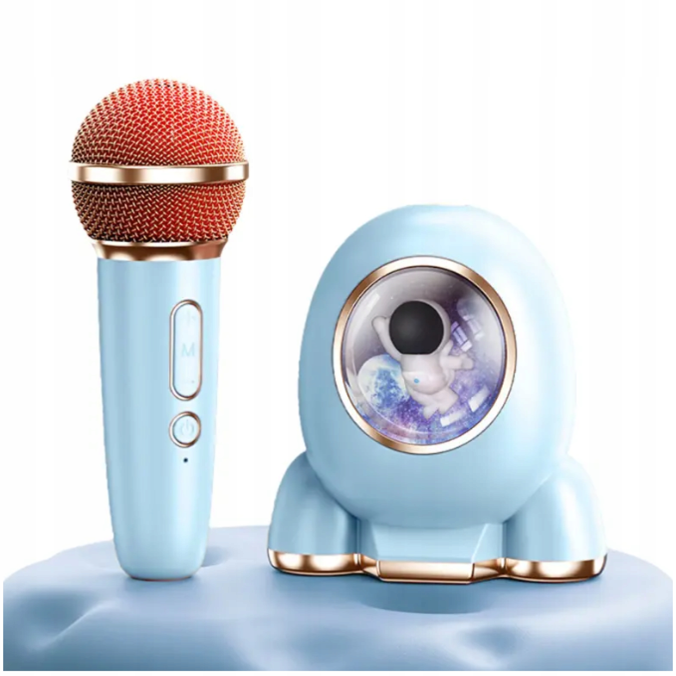Bezprzewodowy Zestaw do Karaoke Głośnik Bluetooth Mikrofon dla Dzieci RGB – Radość i zabawa w jednym