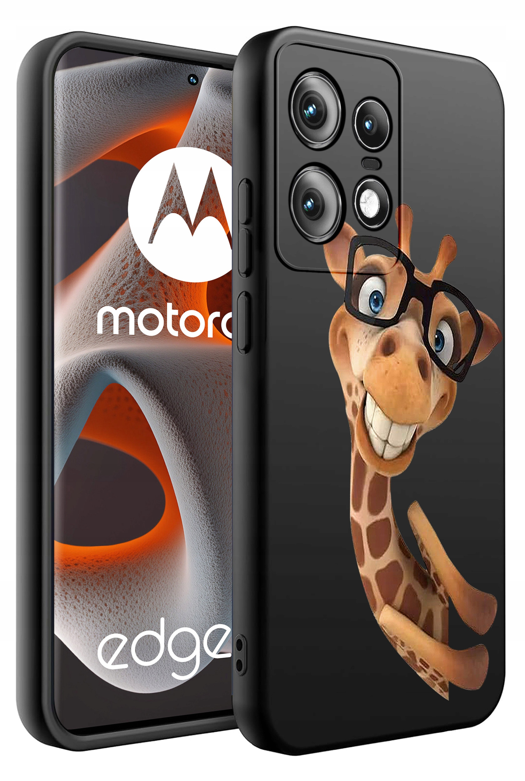 Etui do Motorola Moto EDGE 50 Pro WZORY | SILIKONOWE MATT CASE – Ochrona i styl w jednym