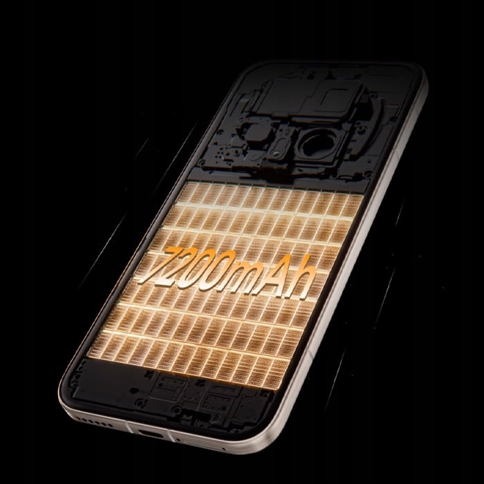 Bateria o pojemności 7100 mAh z szybkim ładowaniem 100W