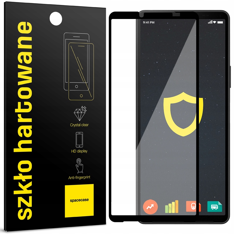 Szkło hartowane SPACECASE Glass 5D do Sony Xperia 10 V – Pełna ochrona ekranu