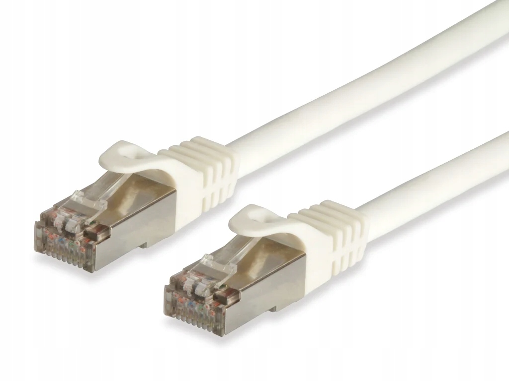 Patchcord Cat.7 S/FTP 20m biały – Wysoka jakość połączeń sieciowych