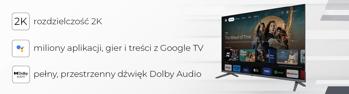 Przestrzenny dźwięk Dolby Audio – Zanurz się w emocjonującym brzmieniu