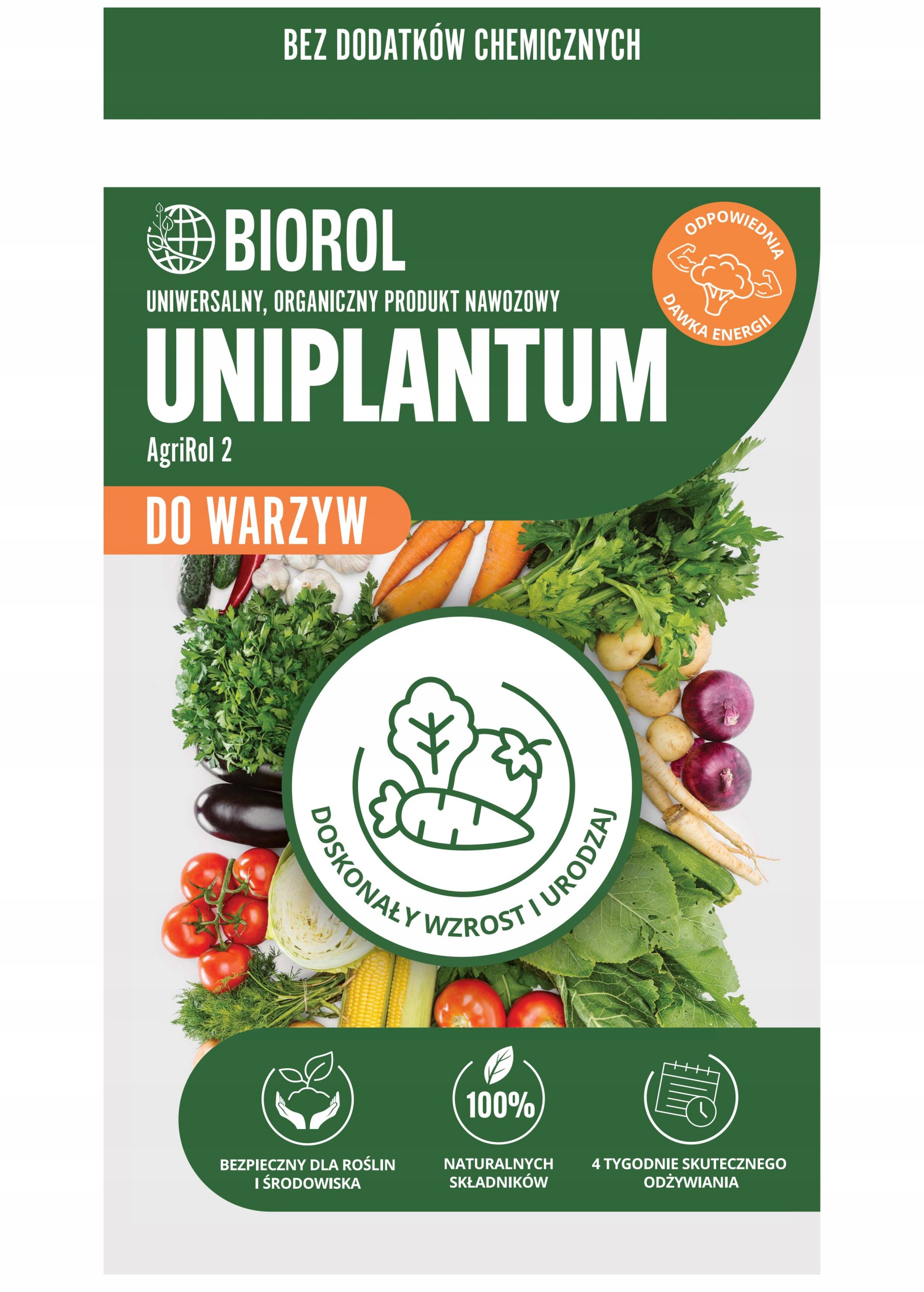 Ekologiczne składniki nawozu BIOROL Uniplantum