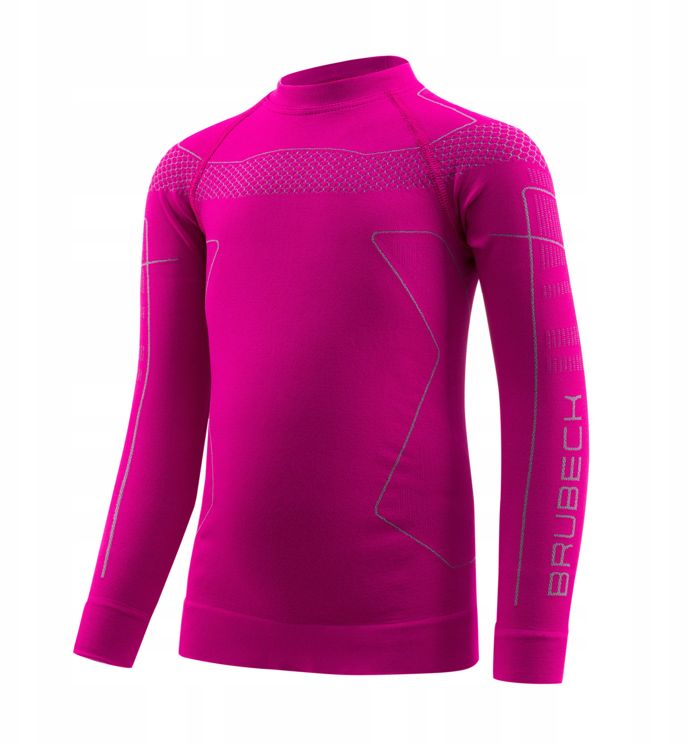 Bluza dziecięca THERMO KIDS fuksjowy/szary – Komfort i ciepło na zimowe dni