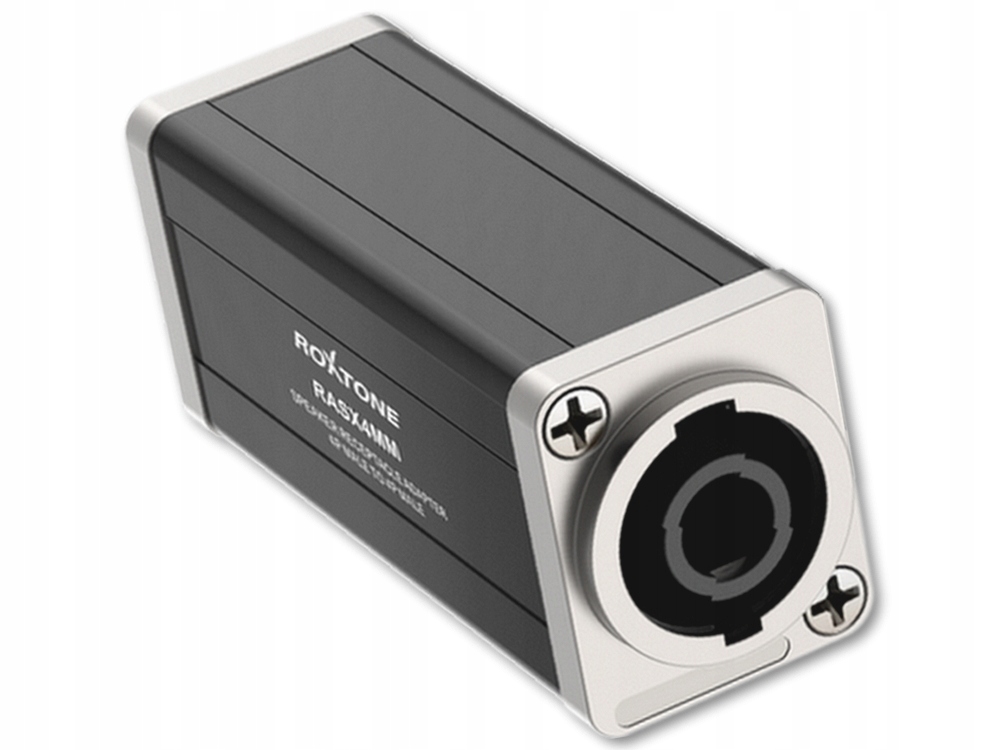Roxtone wtyk 2x Gniazdo Speakon 4pin żeńskie RASX4MM – Profesjonalna redukcja audio