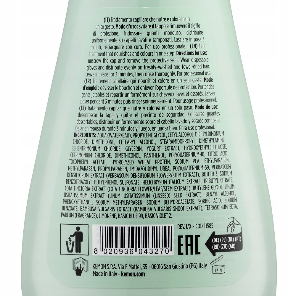 Intensywne koloryzowanie i odżywianie włosów