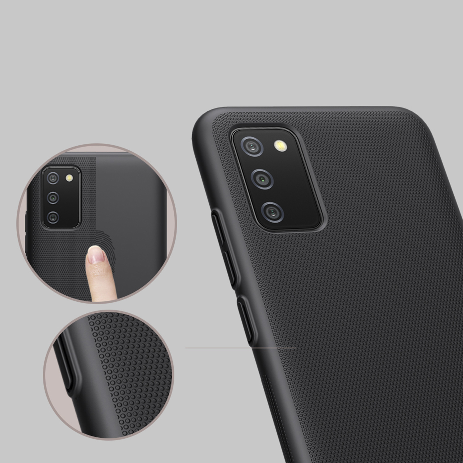 Etui Nillkin Frosted Shield dla Samsung Galaxy A02s EU - Jakość materiałów to podstawa!