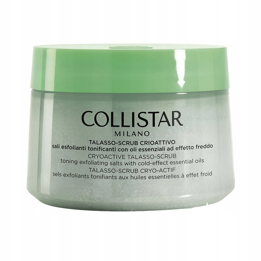Collistar Talasso-Scrub Cryo-Actif – Ekskluzywny peeling solny z talasso i aromaterapią
