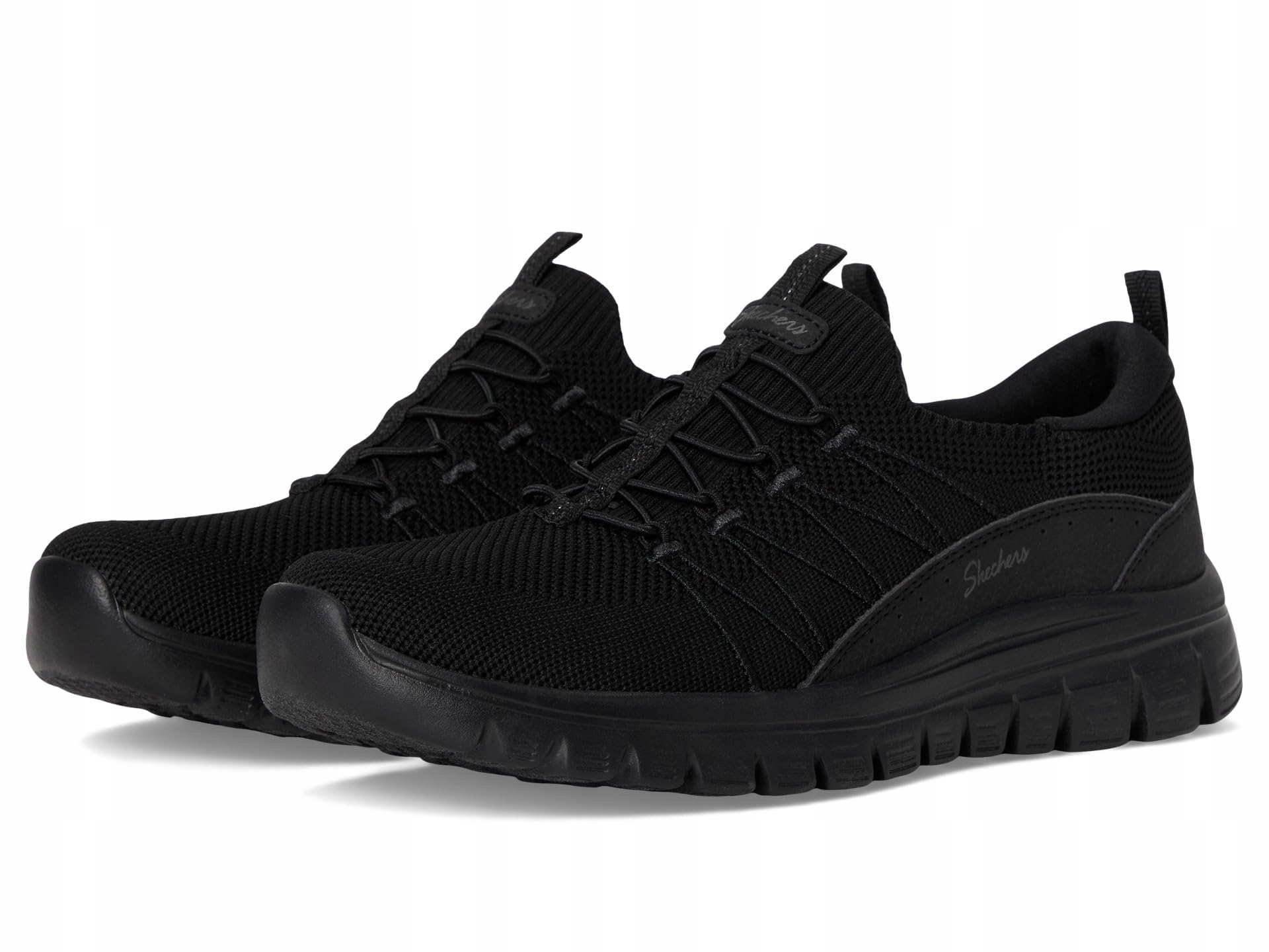 Skechers Damskie Sneakersy Graceful Picture Perfect 100702 BBK – Komfort i Styl