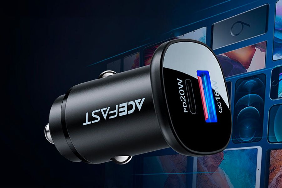 Acefast ładowarka samochodowa B1