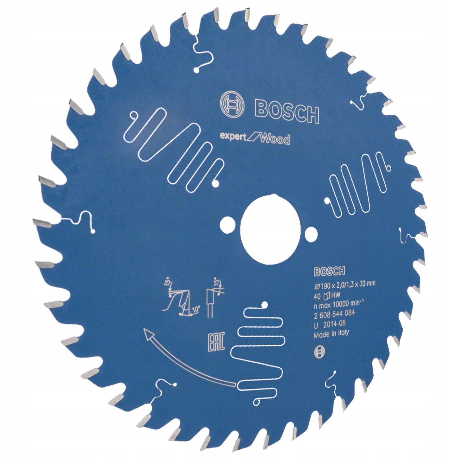 Trwałość i wydajność tarczy tnęcej Bosch Expert for Wood