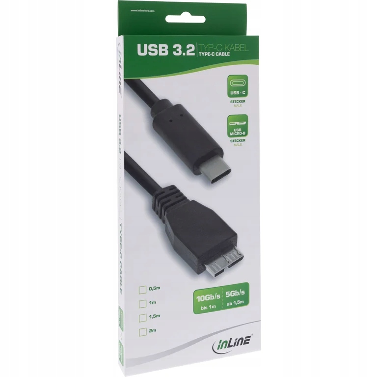 Kabel USB InLine 35726 – Wydajność i niezawodność w zasięgu ręki