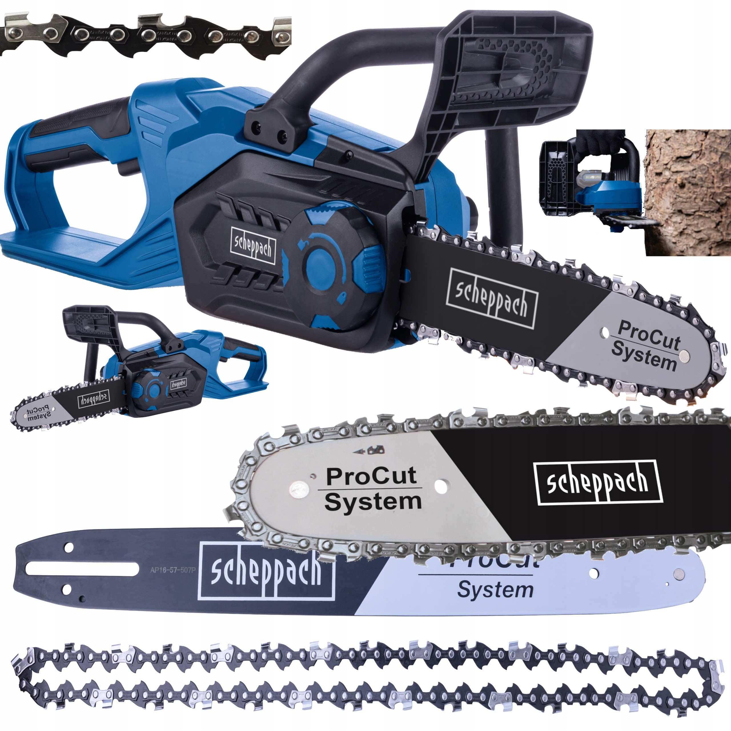 Bezprzewodowa praca z akumulatorami Scheppach IXES 20 V