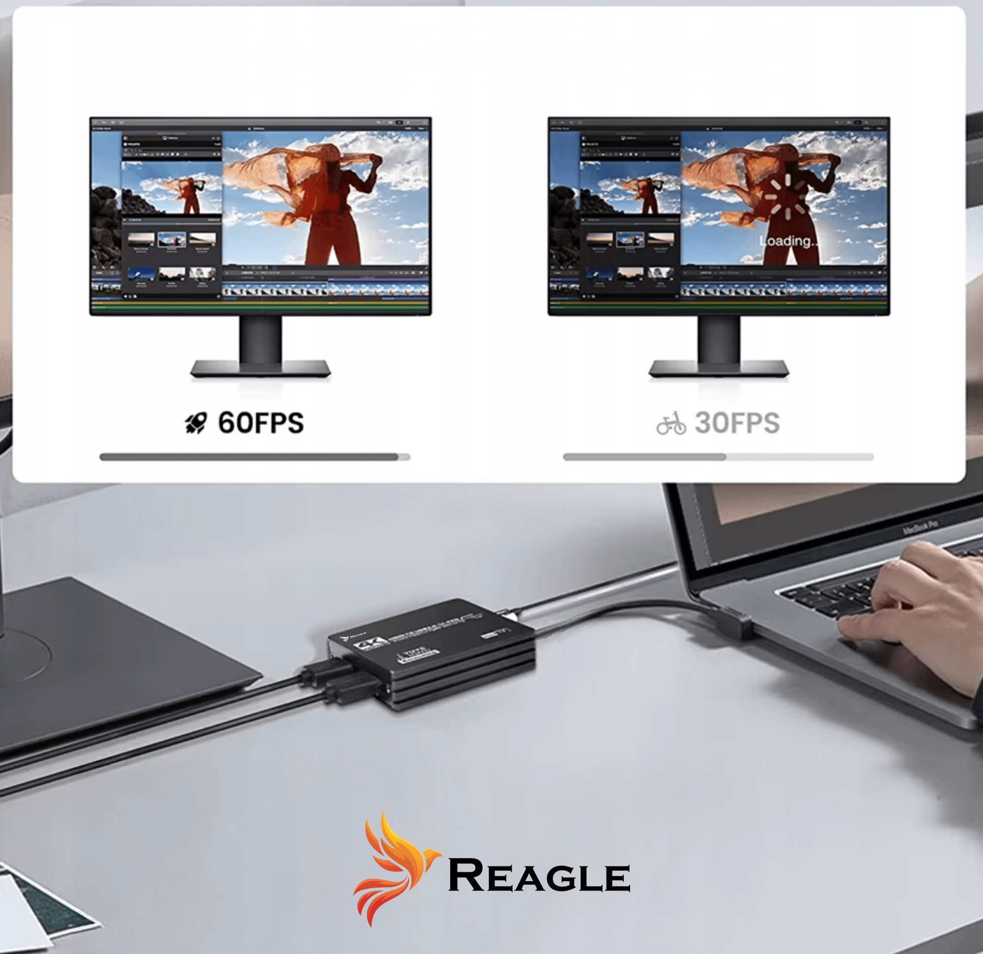 Obsługa HDMI Loop-Out – nagrywaj i podglądaj jednocześnie