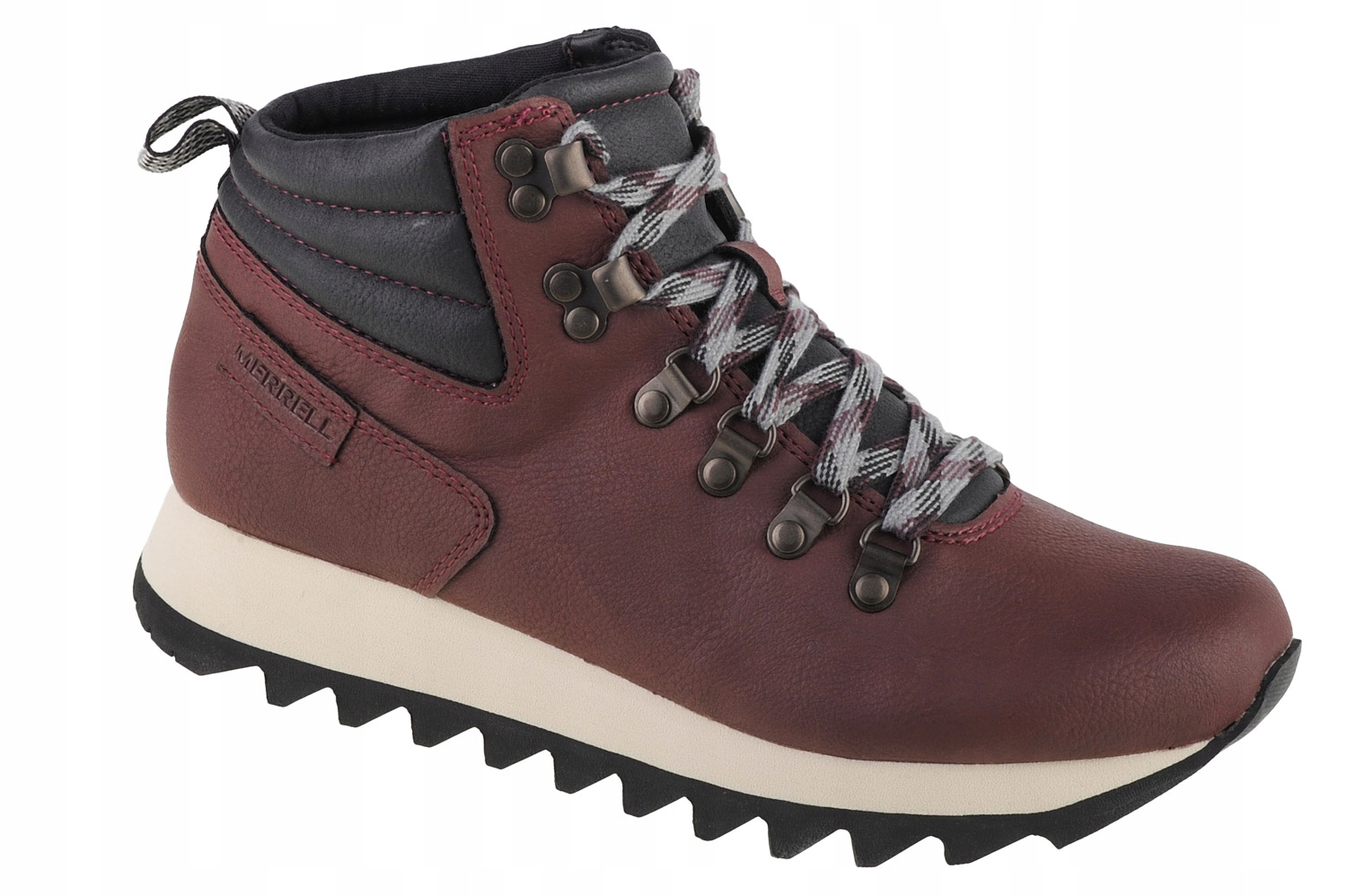 Damskie buty trekkingowe Merrell Alpine Hiker J003772 w kolorze bordowym