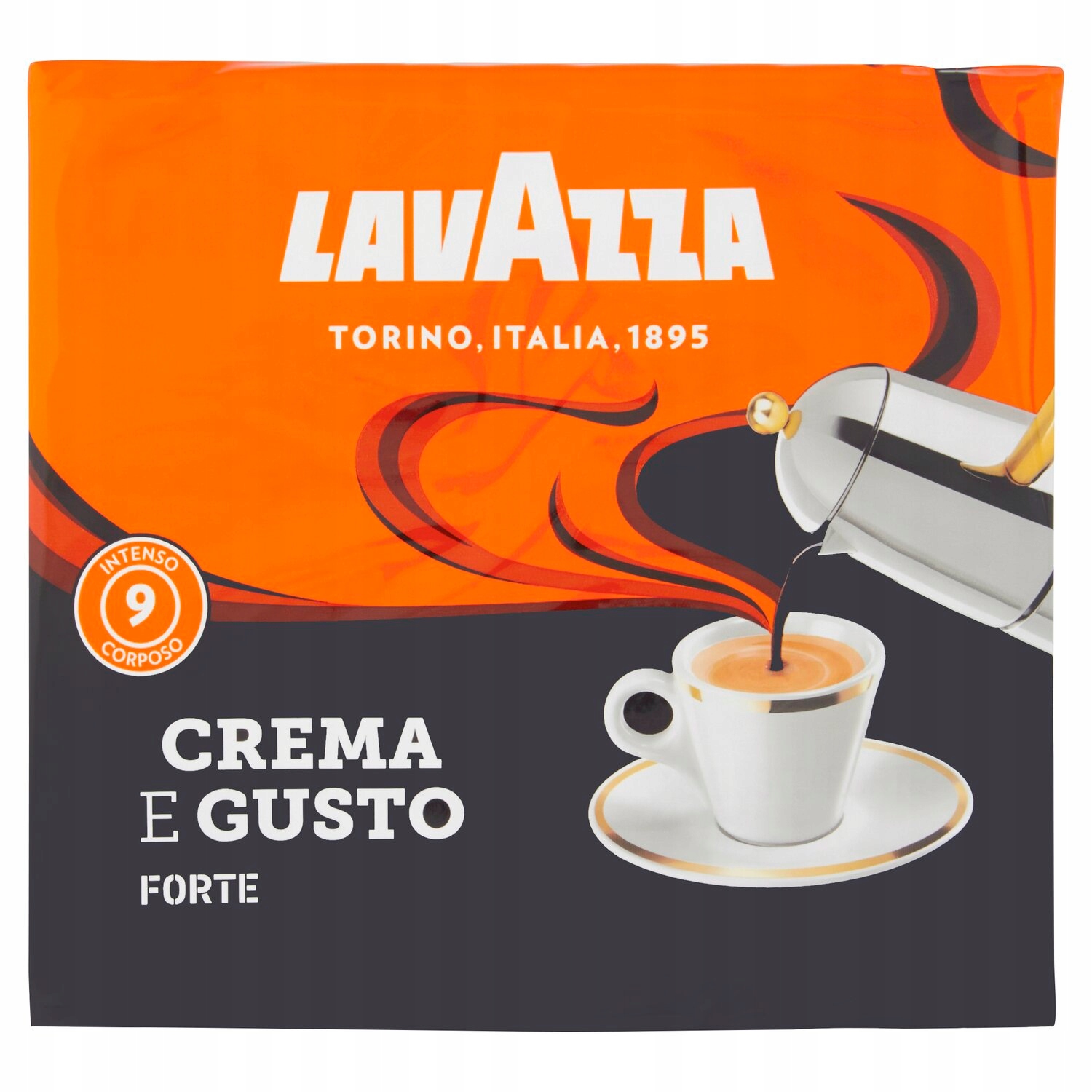 Kawa mielona Lavazza Crema e Gusto Forte 250g x 2 – Intensywna przyjemność dla koneserów