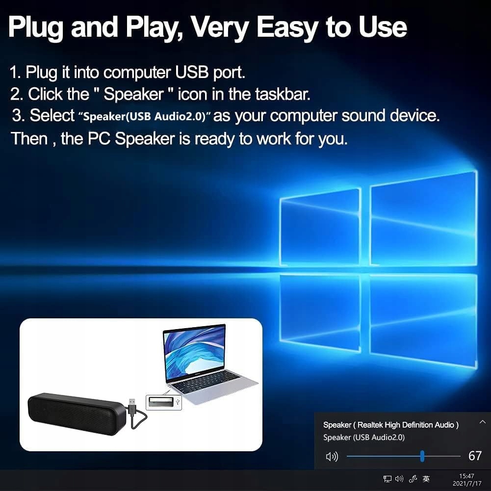 Łatwość użytkowania – Plug and Play