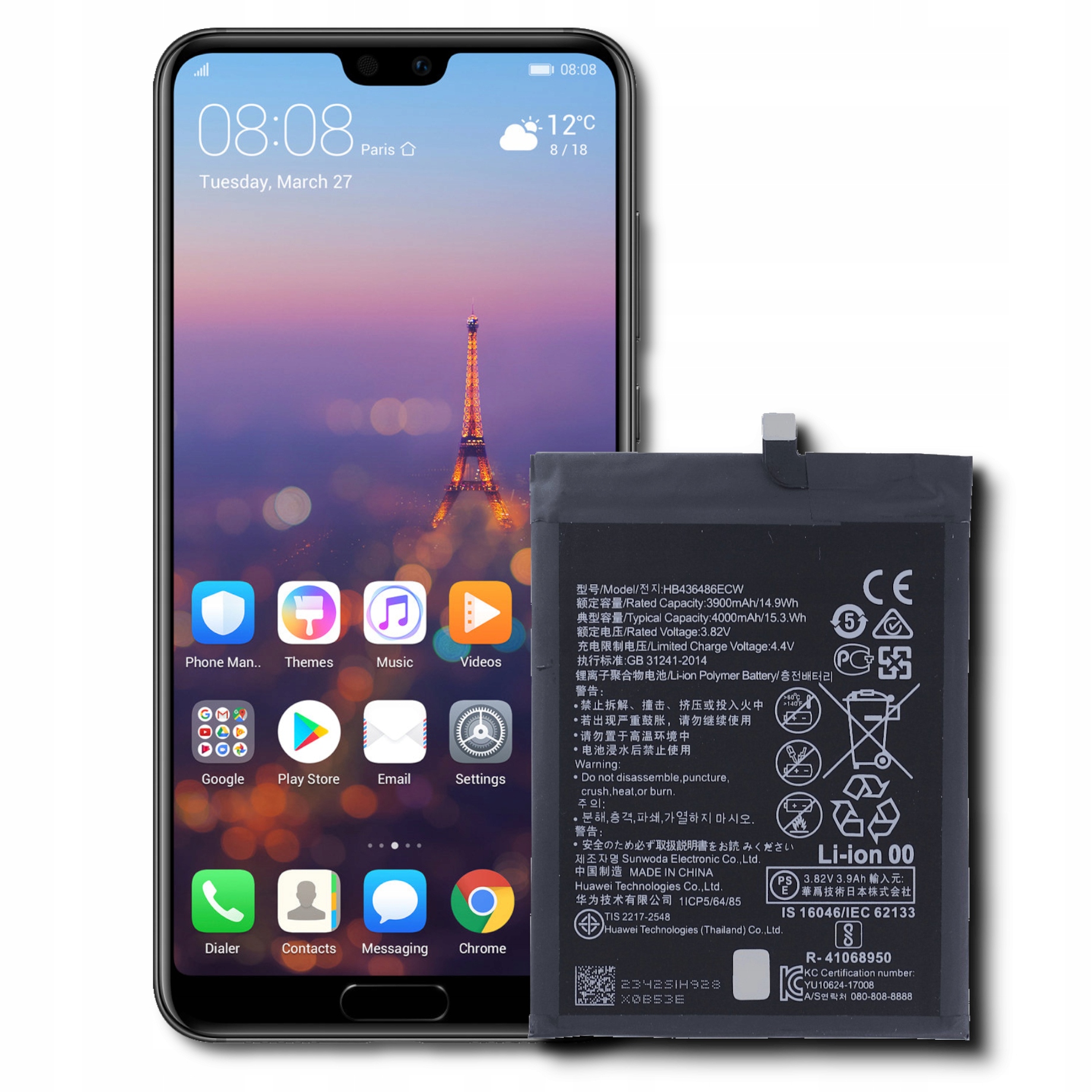 Przywróć pełną moc swojego Huawei z naszą baterią