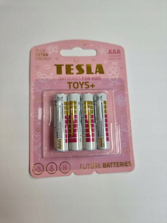 TESLA Bateria Alkaliczna R3 (AAA) TOYS+ GIRL – Niezawodne zasilanie dla zabawek