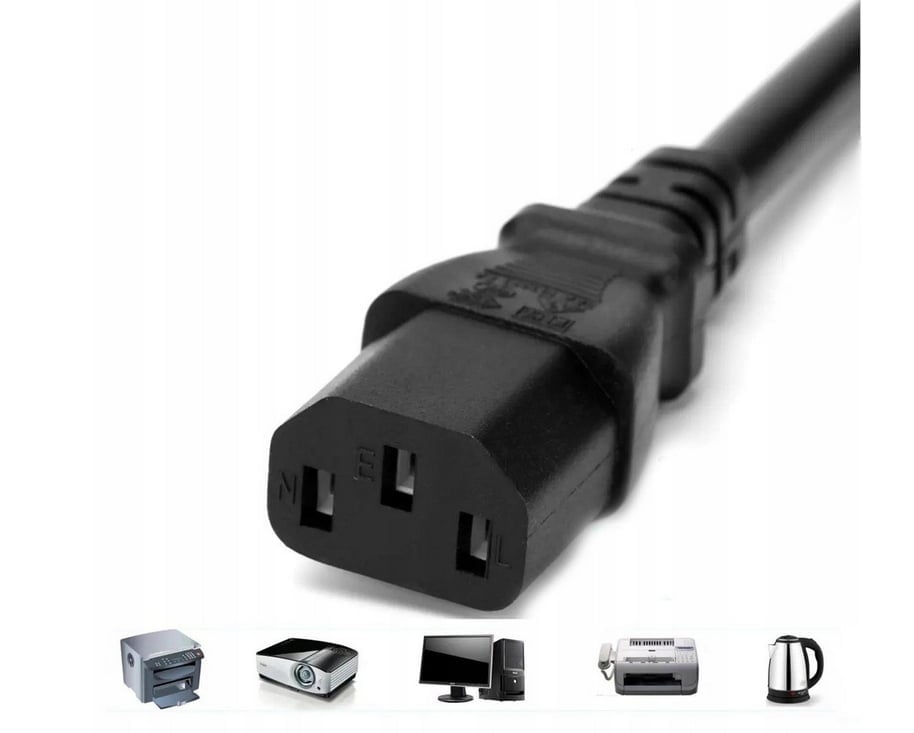 KABEL PRZEWÓD ZASILAJĄCY DO KOMPUTERA MONITOR 1,5m Kod producenta QG-PC002