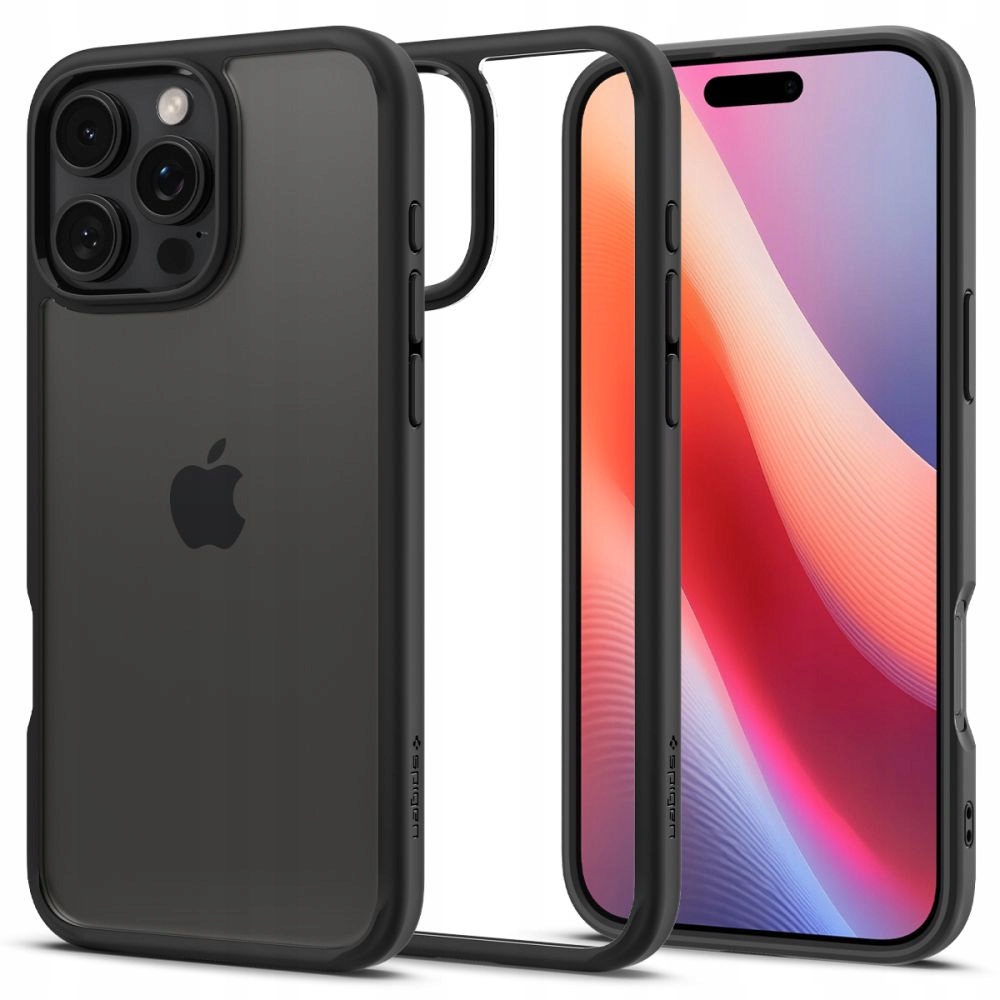 Etui Spigen Ultra Hybrid do Apple iPhone 17 Pro Matte Black – Ochrona i styl w jednym