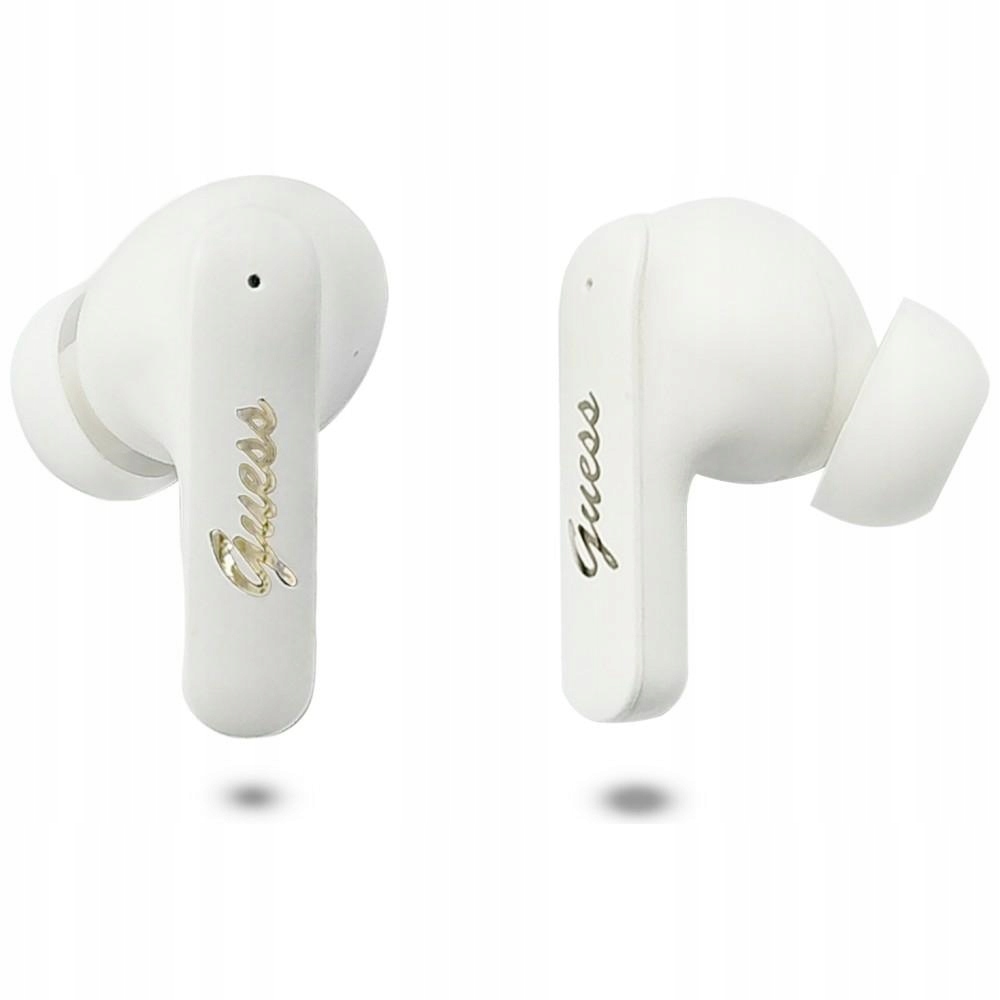 Stylowy design z metalowym logo Guess