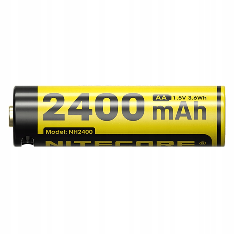 Akumulator litowo-jonowy Nitecore AA 2400 mAh – Wydajność i wygoda