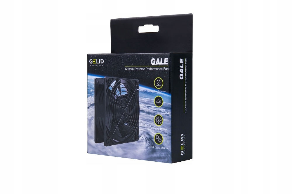 Gelid 120mm Gale (FN-GALE-001) – Wydajny wentylator do obudowy