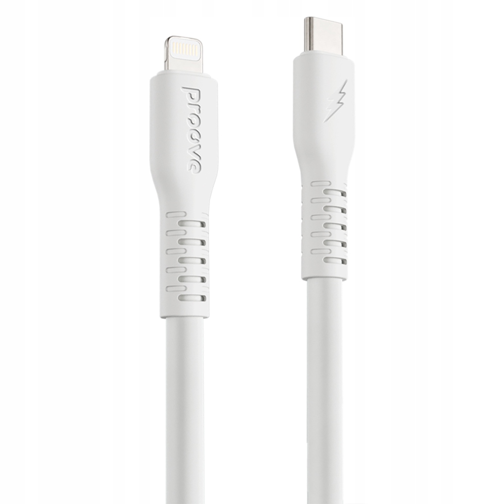 Proove kabel Eter-l USB-C - Lightning 2m 3A biały – Niezawodność i jakość w jednym