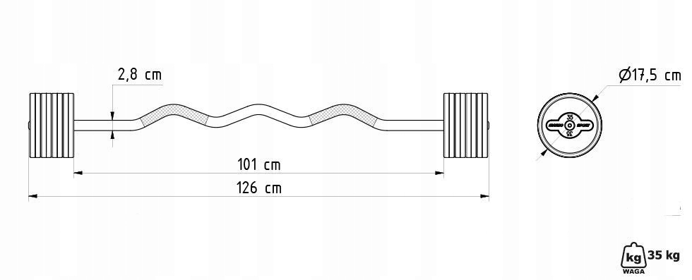 Parametry techniczne: długość, średnica i waga