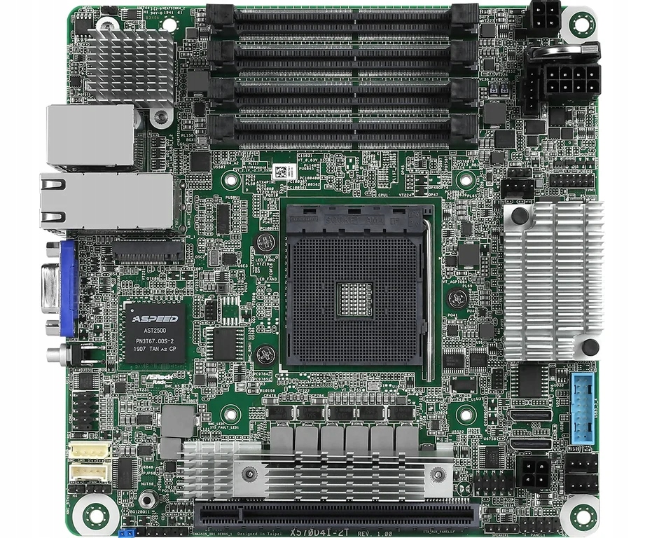 ASRock ASRock Mainboard X570D4I-2T – Wydajność dla procesorów AMD Ryzen 3. generacji