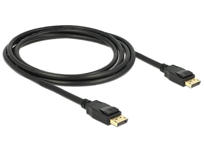 Kabel DisplayPort 2m czarny (83806) – Idealne połączenie dla Twojego komputera