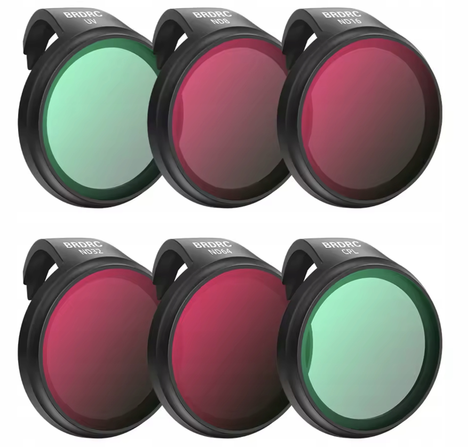 Zestaw 6 Filtrów BRDRC do Drona DJI Neo – Profesjonalne akcesoria do fotografii