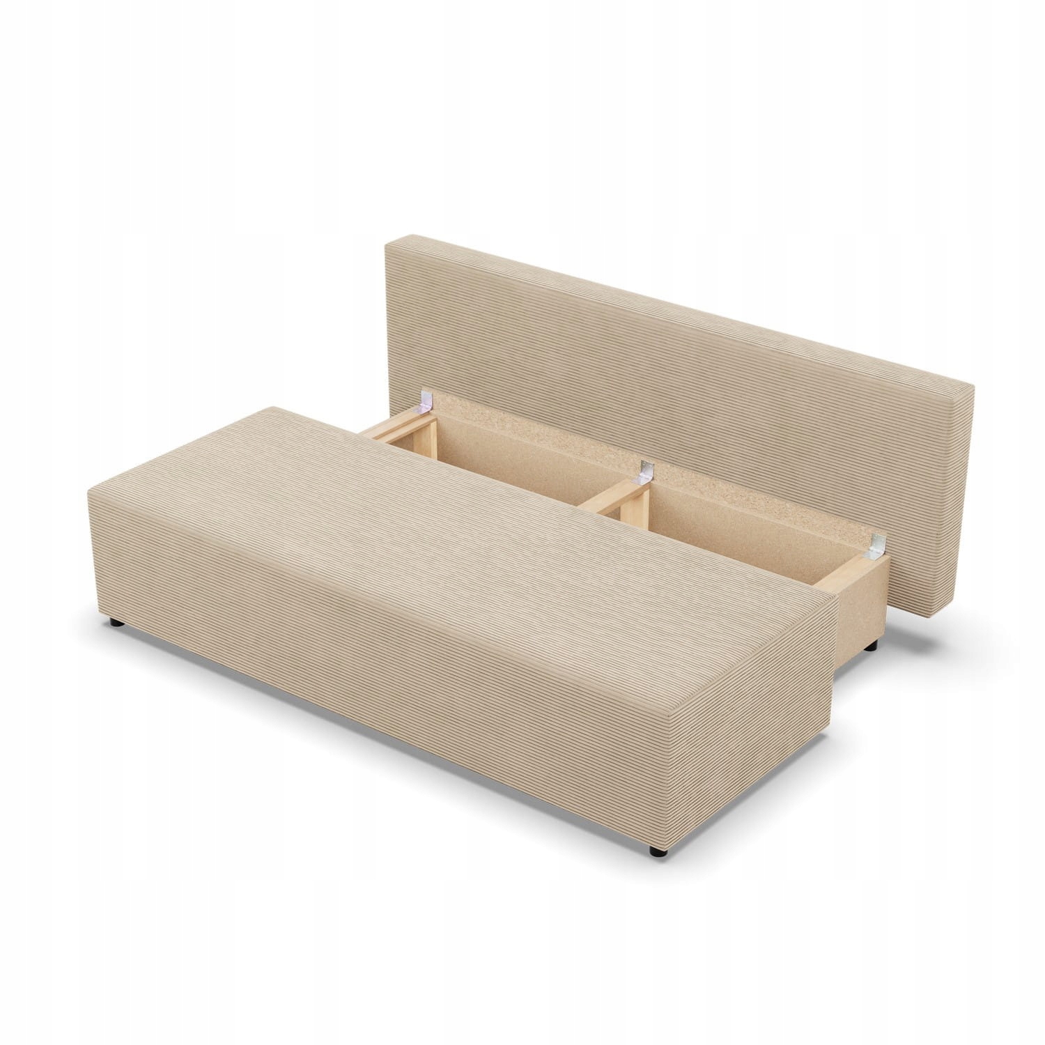 Funkcja spania i pojemnik na pościel