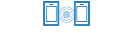 Dzięki niezwykłym możliwościom bezprzewodowej komunikacji NFC możesz udostępniać zdjęcia, muzykę i inne materiały między smartfonami.