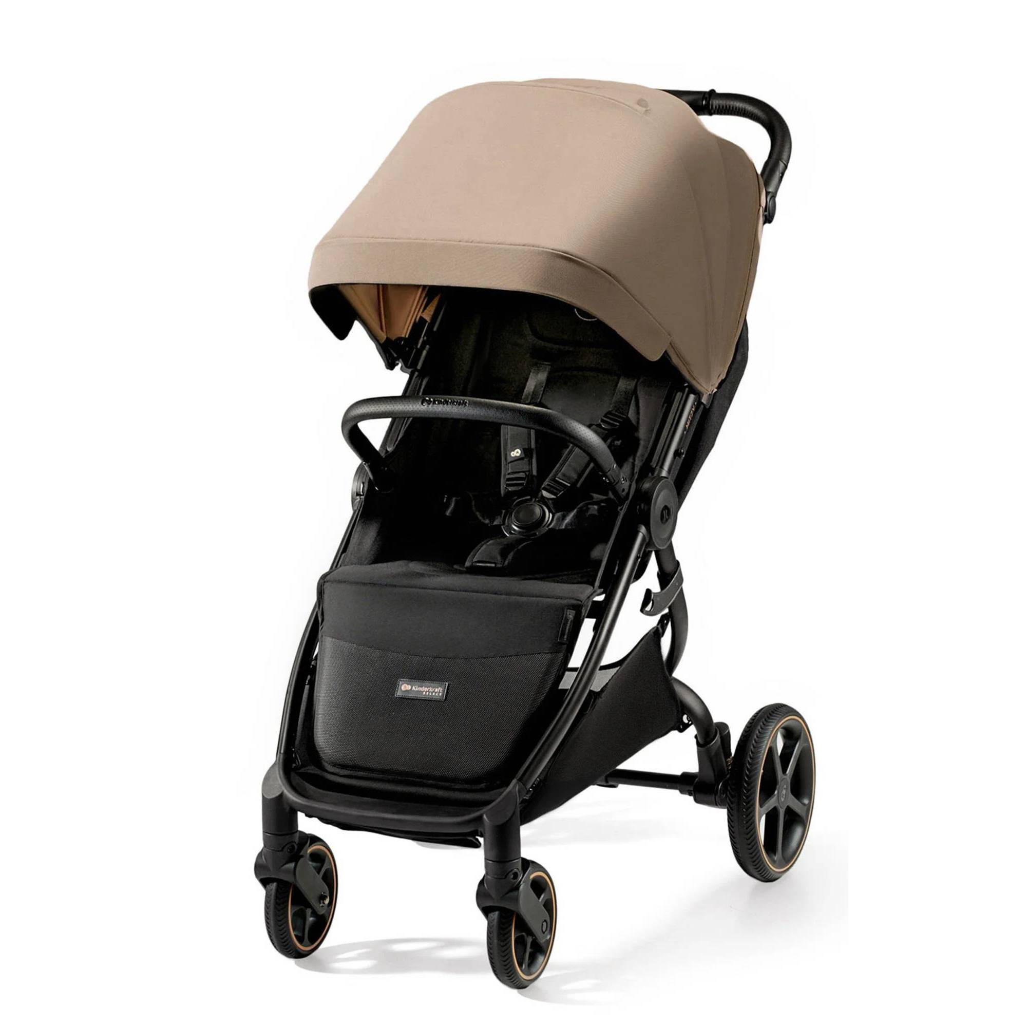 Kinderkraft Mitzy Linen Beige – Wózek spacerowy dla dzieci do 27 kg z akcesoriami
