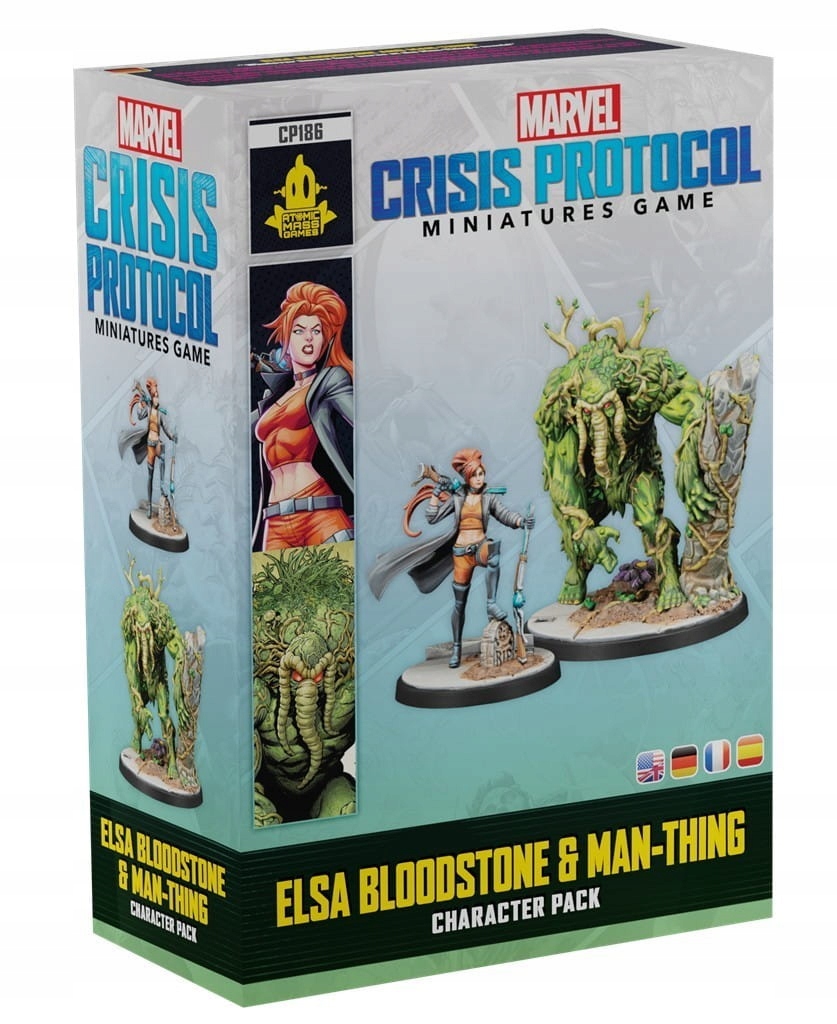 Marvel: Crisis Protocol - Zestaw figurkowy Elsa Bloodstone & Man-Thing
