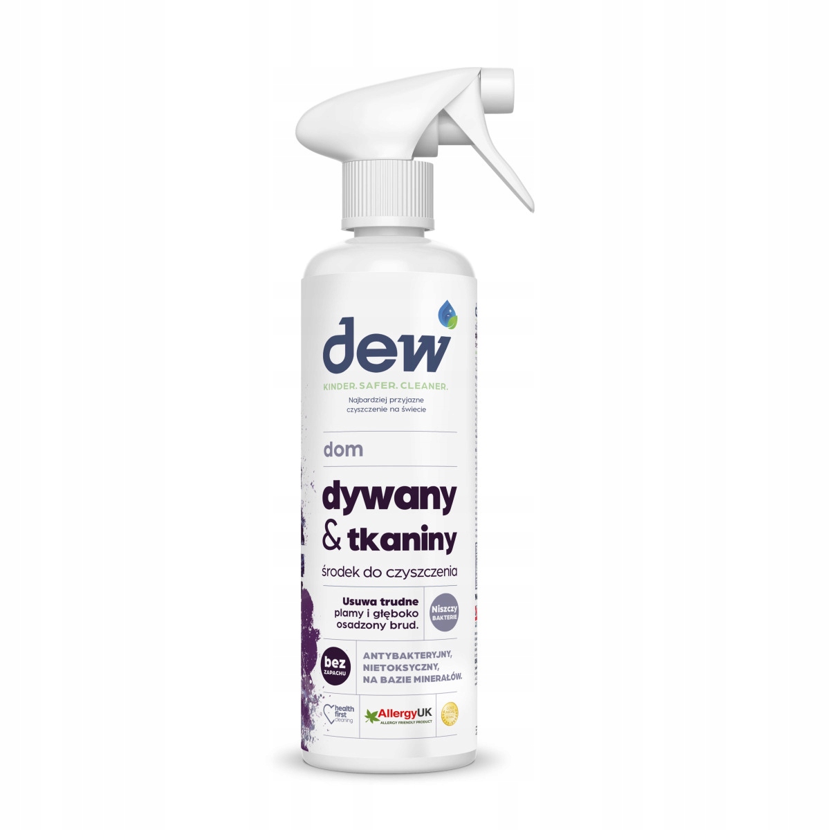 Dew Środek do czyszczenia dywanów, tapicerek i tkanin 500 ml – Skuteczność i bezpieczeństwo w czyszczeniu