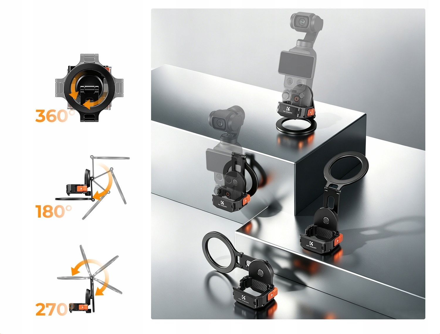 Stabilne nagrywanie z DJI Pocket i smartfonem jednocześnie