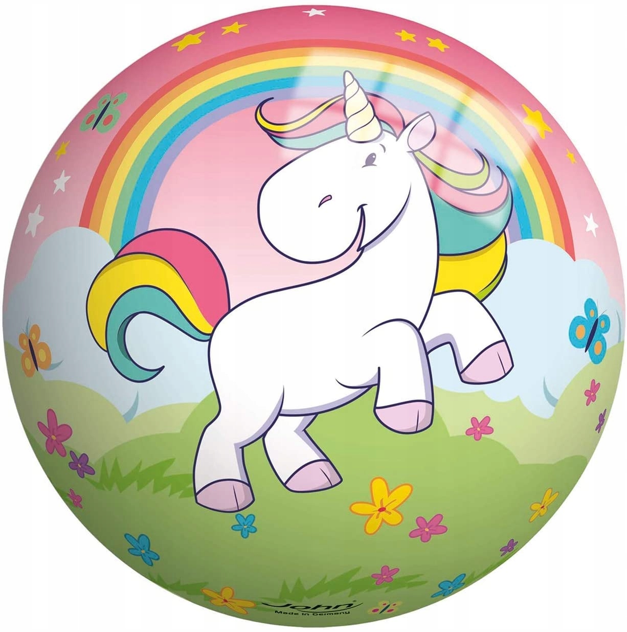 John Piłka perłowa Jednorożec 23 cm – Radość i zabawa dla najmłodszych