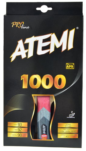RAKIETKA DO TENISA STOŁOWEGO ATEMI 1000 CONCAVE