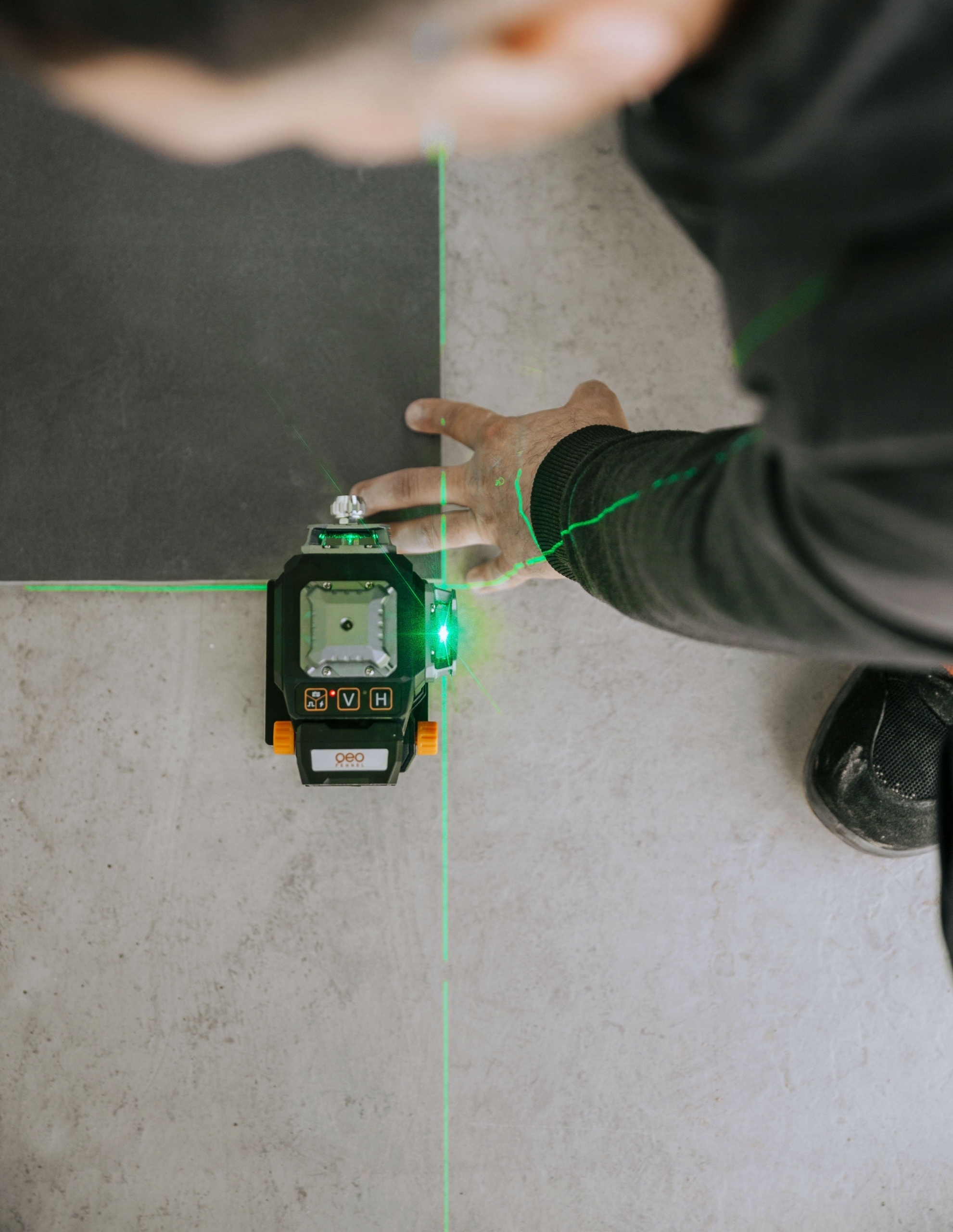 Samopoziomujący laser – Błyskawiczne przygotowanie do pracy