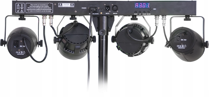 Reflektory LED PAR z diodami RGBW – Twórz niezapomniane efekty świetlne