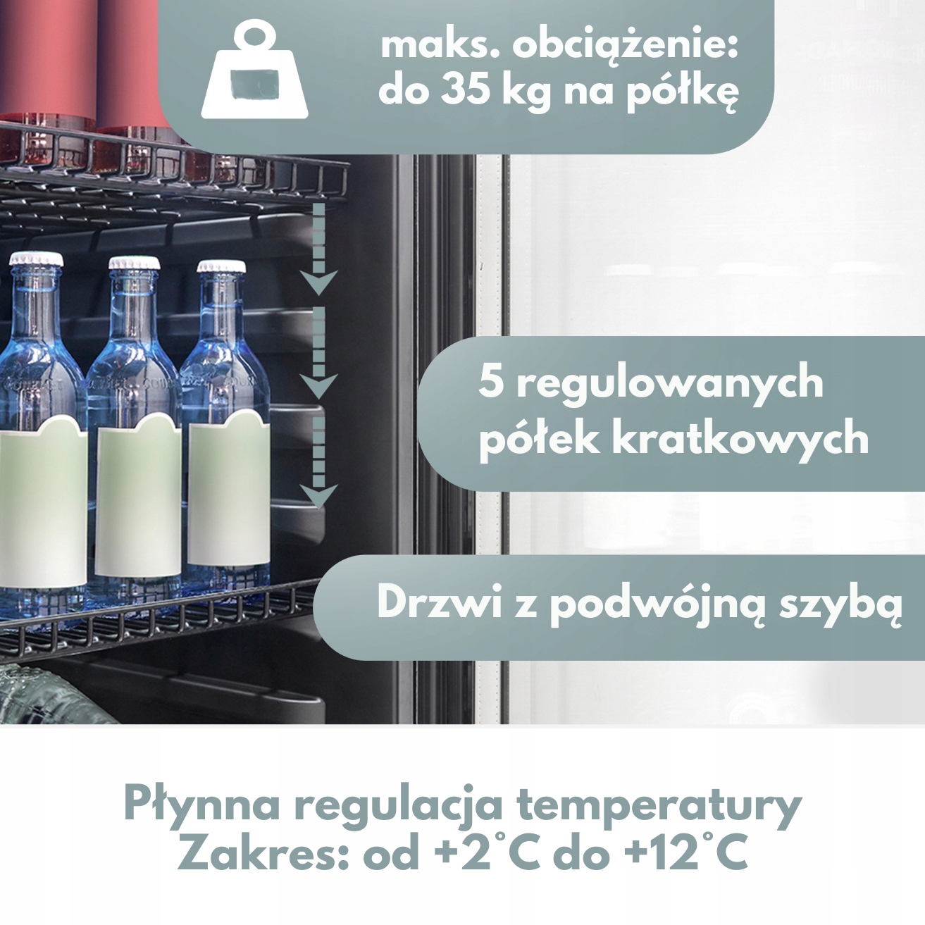 Wydajność energetyczna – Klasa C i roczne zużycie energii 433 kWh